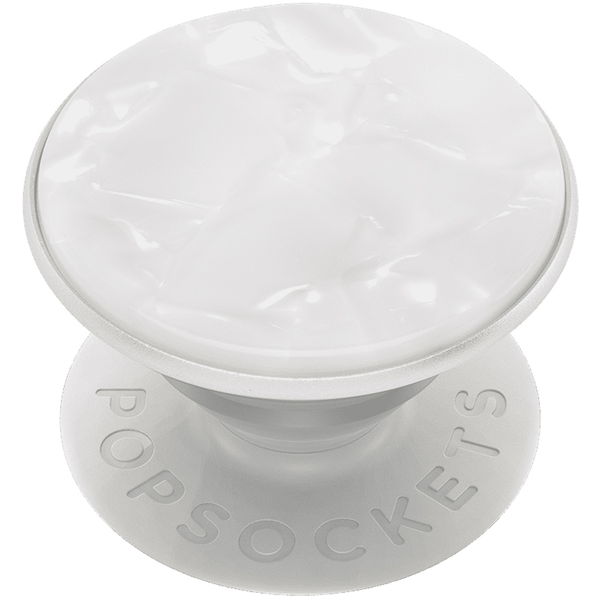 PopSockets - PopGrip (801128) - Acetate Pearl White
