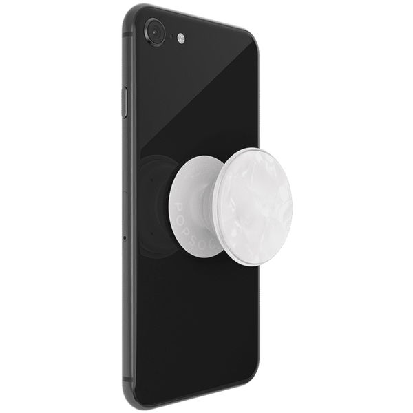 PopSockets - PopGrip (801128) - Acetate Pearl White