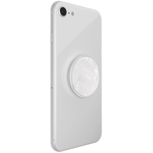PopSockets - PopGrip (801128) - Acetate Pearl White