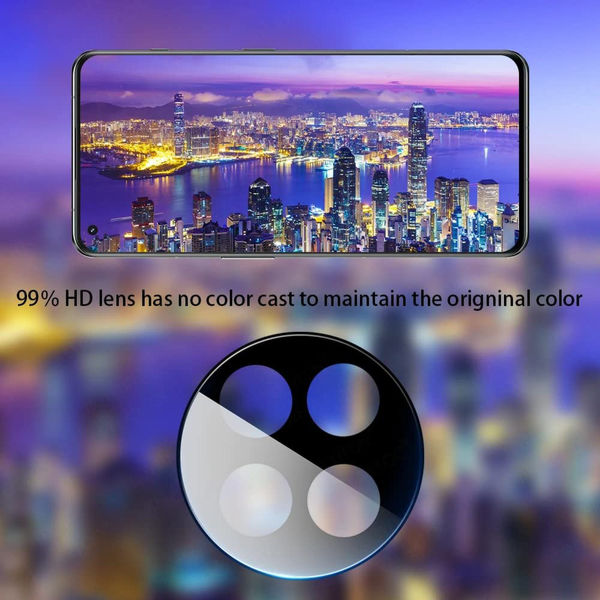 Techsuit - Full Camera Glass - OnePlus 11 - Black