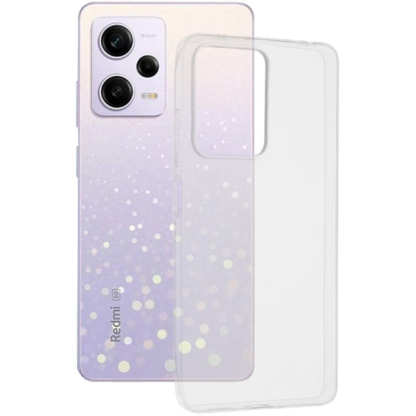 Techsuit - Clear Silicone - Xiaomi Redmi Note 12 Pro 5G / Poco X5 Pro - Transparent