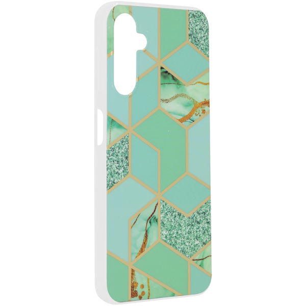 Techsuit - Marble Series - Samsung Galaxy A14 4G / A14 5G - Green Hex