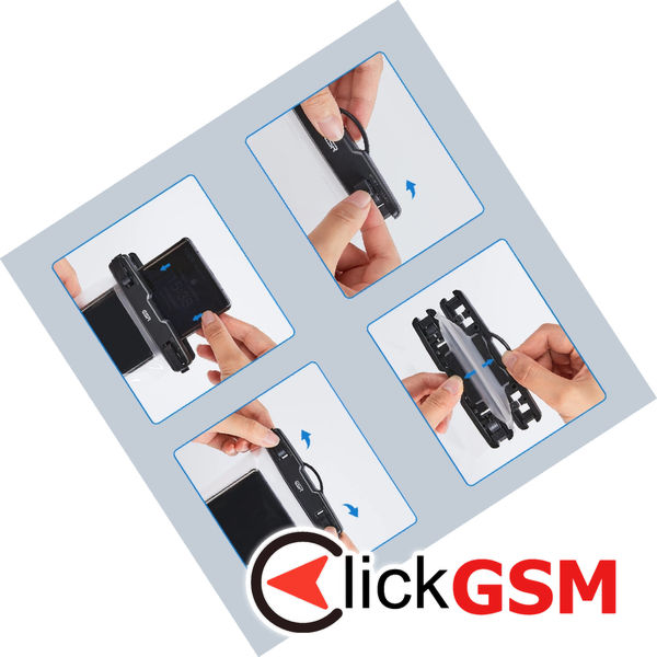 ESR - Waterproof Case - IPX8, for Phone 6.5 - Black