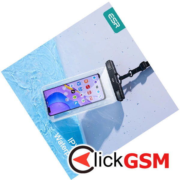 ESR - Waterproof Case - IPX8, for Phone 6.5 - Black