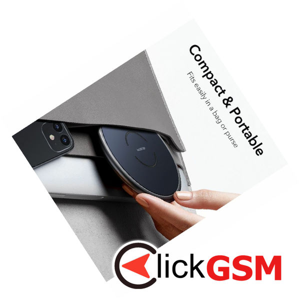 ESR - Wireless Charger HaloLock - MagSafe Compatible with Cable Type-C, 10W, 1m - Midnight Blue