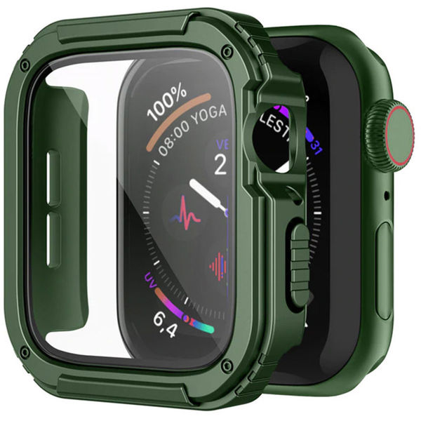 Lito - Watch Armor 360 Case + Screen Protector - Apple Watch 7 / 8 / 9 (41mm) - Green