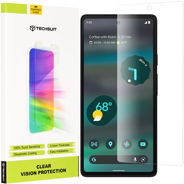 Techsuit - Clear Vision Glass - Google Pixel 6a - Transparent