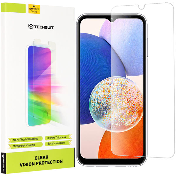 Techsuit - Clear Vision Glass - Samsung Galaxy A14 4G / A14 5G - Transparent