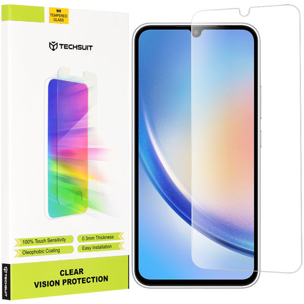 Techsuit - Clear Vision Glass - Samsung Galaxy A34 5G - Transparent