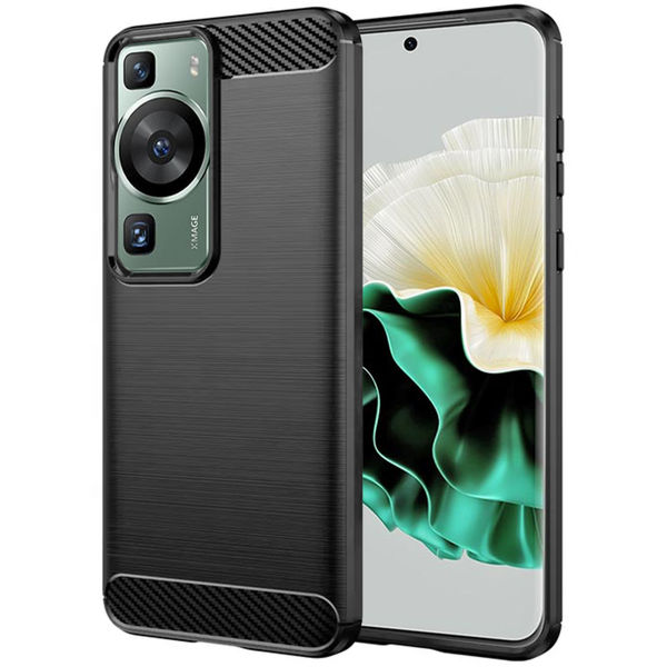 Techsuit - Carbon Silicone - Huawei P60 / P60 Pro - Black