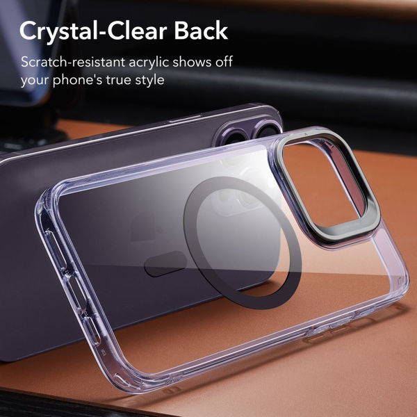 ESR - Classic Kickstand HaloLock - iPhone 14 Pro - Clear Purple