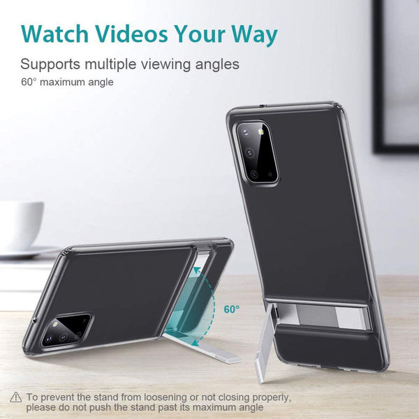 ESR - Air Shield Boost Kickstand - Samsung Galaxy S20 4G / S20 5G - Clear