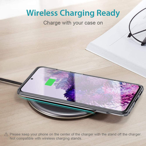 ESR - Air Shield Boost Kickstand - Samsung Galaxy S20 4G / S20 5G - Clear