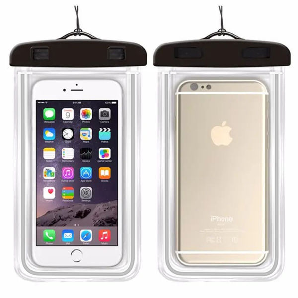 Techsuit - Waterproof Case - for Phone 6.5 - Black