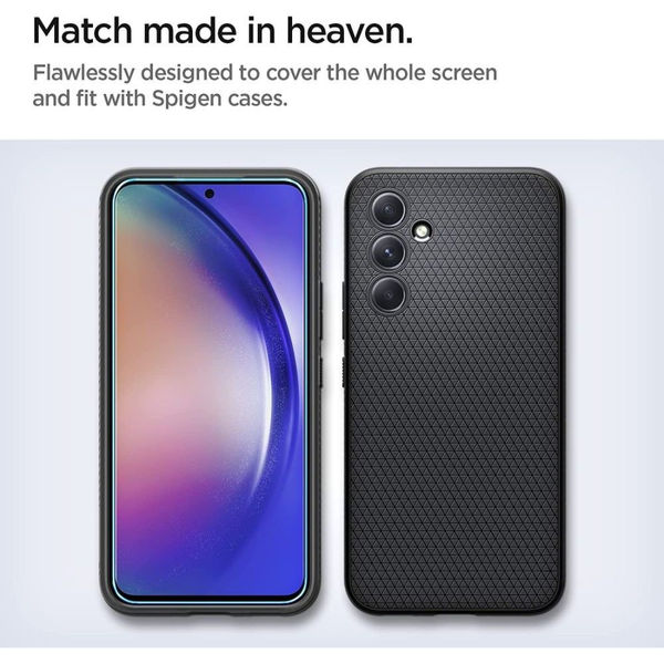 Spigen - Glas.tR Align Master (2 pack) - Samsung Galaxy A54 - Clear