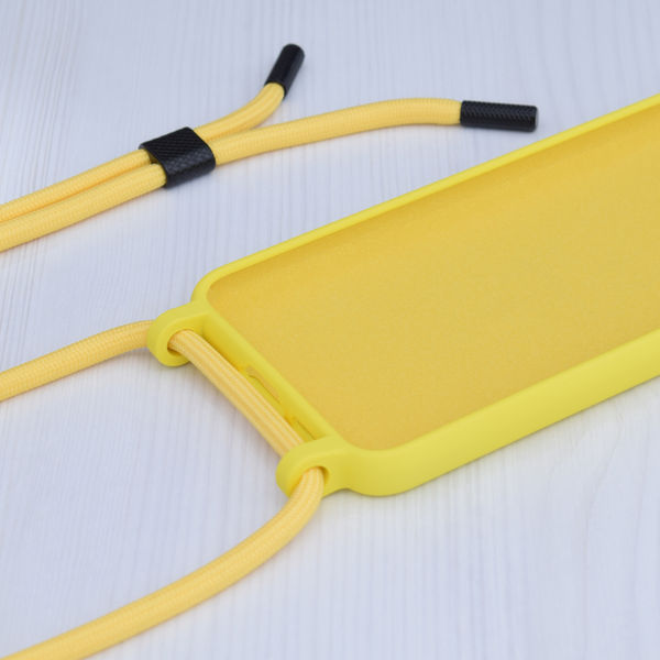 Techsuit - Crossbody Lanyard - Samsung Galaxy Note 20 4G / Note 20 5G - Yellow