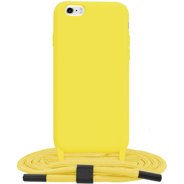 Techsuit - Crossbody Lanyard - iPhone 6 / iPhone 6S - Yellow