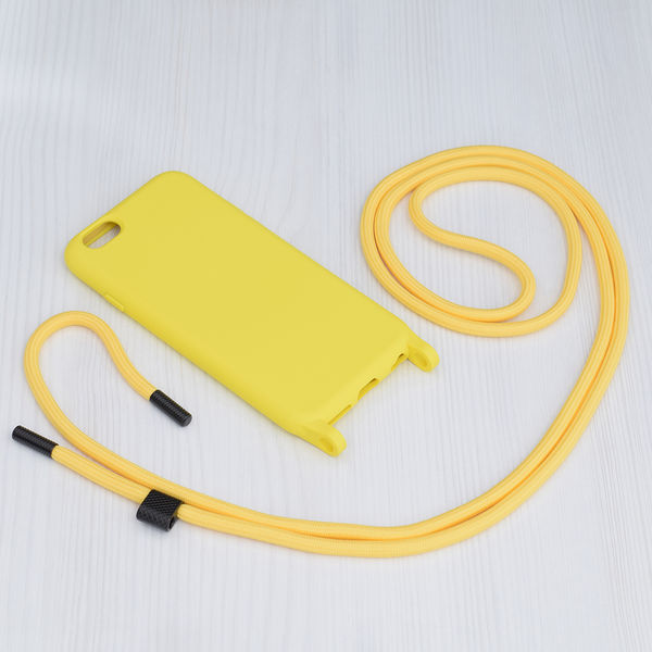 Techsuit - Crossbody Lanyard - iPhone 6 / iPhone 6S - Yellow