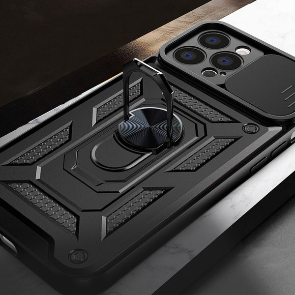 Techsuit - CamShield Series - iPhone 13 - Black