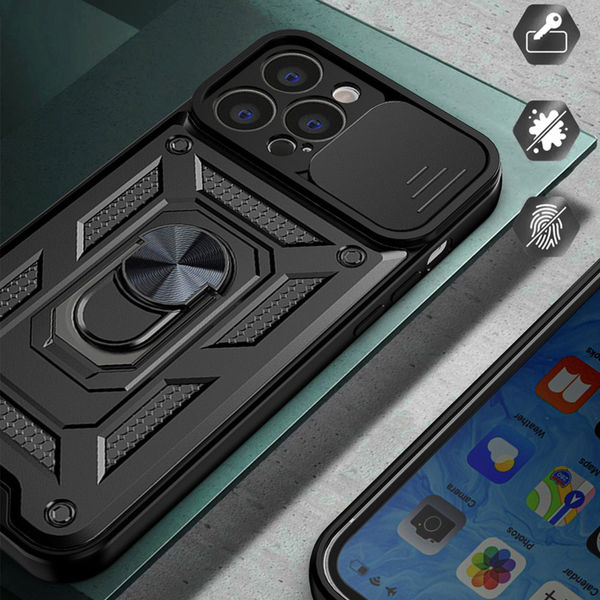 Techsuit - CamShield Series - iPhone 13 Pro - Black