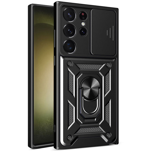 Techsuit - CamShield Series - Samsung Galaxy S23 Ultra - Black