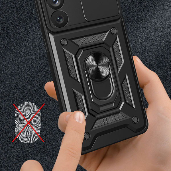 Techsuit - CamShield Series - Samsung Galaxy S23 Ultra - Black