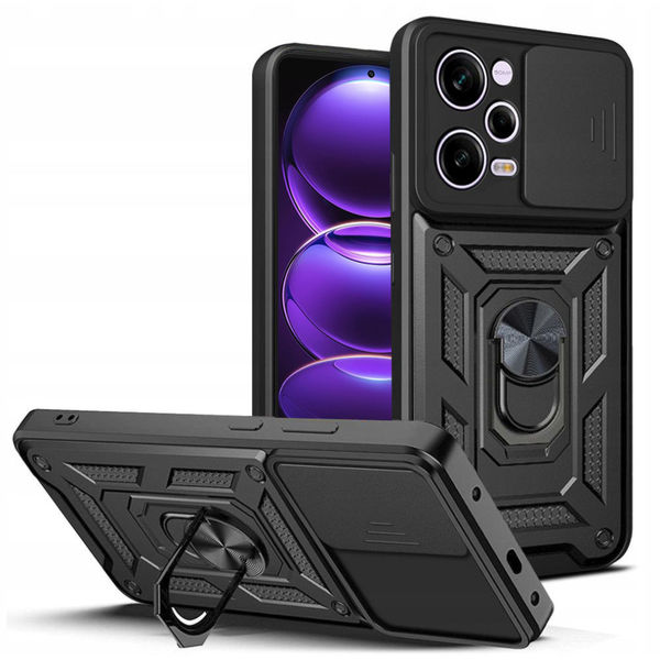 Techsuit - CamShield Series - Xiaomi Redmi Note 12 Pro 5G / Poco X5 Pro - Black