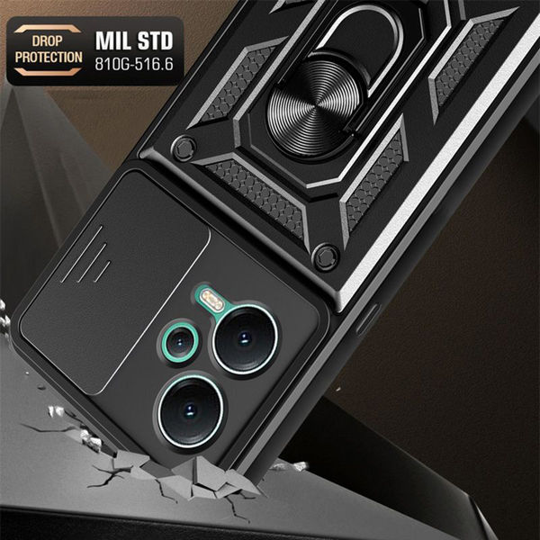 Techsuit - CamShield Series - Xiaomi Redmi Note 12 Pro+ - Black