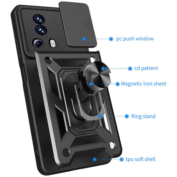 Techsuit - CamShield Series - Xiaomi 13 Lite - Black