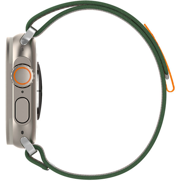 Techsuit - Watchband (W039) - Apple Watch 1/2/3/4/5/6/7/8/9/10/SE/SE 2/Ultra/Ultra 2 (42/44/45/46/49mm) - Yellow / Gray