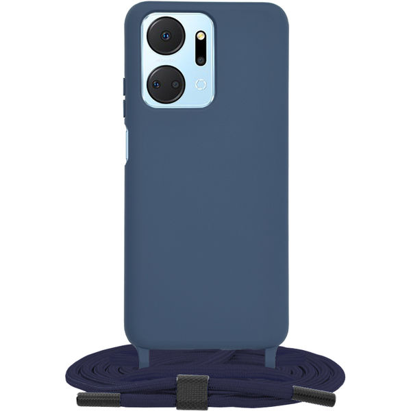 Techsuit - Crossbody Lanyard - Honor X7a - Blue