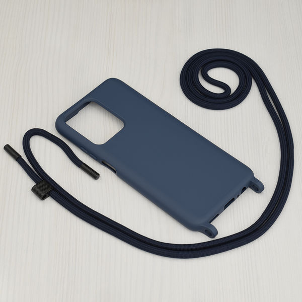 Techsuit - Crossbody Lanyard - Honor X7a - Blue