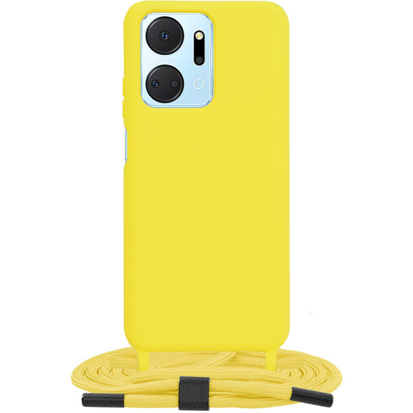 Techsuit - Crossbody Lanyard - Honor X7a - Yellow