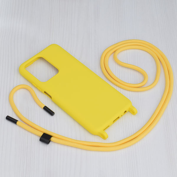 Techsuit - Crossbody Lanyard - Honor X7a - Yellow