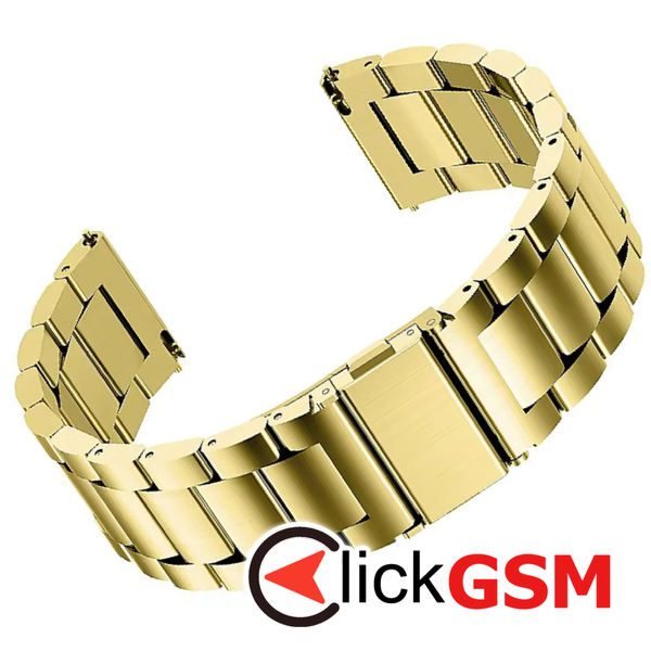 Techsuit - Watchband 22mm (W010) - Huawei Watch GT 2 (46mm)/GT 2 Pro/GT 3 Pro (46mm)/Ultimate, Xiaomi Watch S1 - Gold