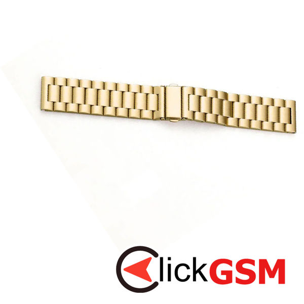 Techsuit - Watchband 22mm (W010) - Huawei Watch GT 2 (46mm)/GT 2 Pro/GT 3 Pro (46mm)/Ultimate, Xiaomi Watch S1 - Gold