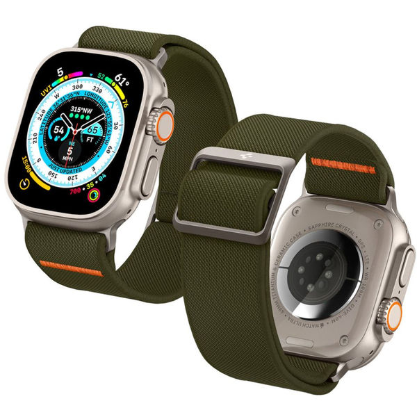 Spigen - Fit Lite Ultra - Apple Watch 1/2/3/4/5/6/7/8/9/10/SE/SE 2/Ultra/Ultra 2 (42/44/45/46/49mm) - Khaki