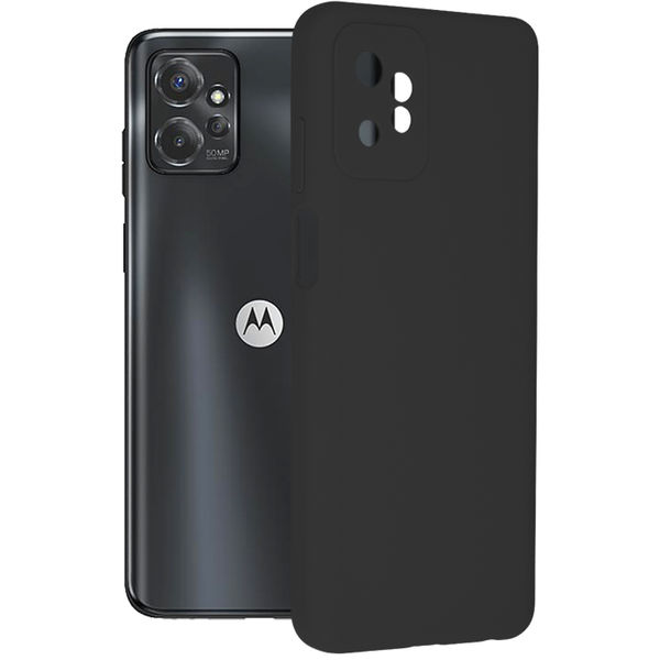 Techsuit - Soft Edge Silicone - Motorola Moto G Power 5G (2023) - Black