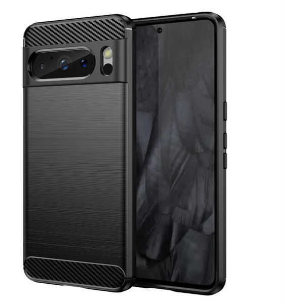 Techsuit - Carbon Silicone - Google Pixel 8 Pro - Black