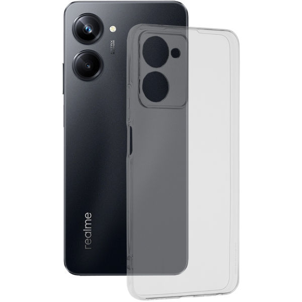 Techsuit - Clear Silicone - Realme 10 Pro - Transparent