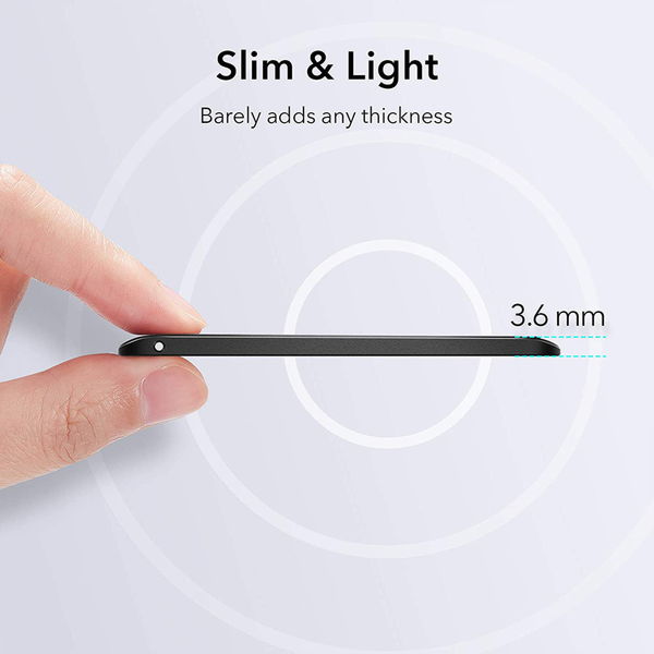 ESR - Desk Holder Boost Kickstand - Adjustable Angle, Vertical and Horizontal Stand, for Phones - Black