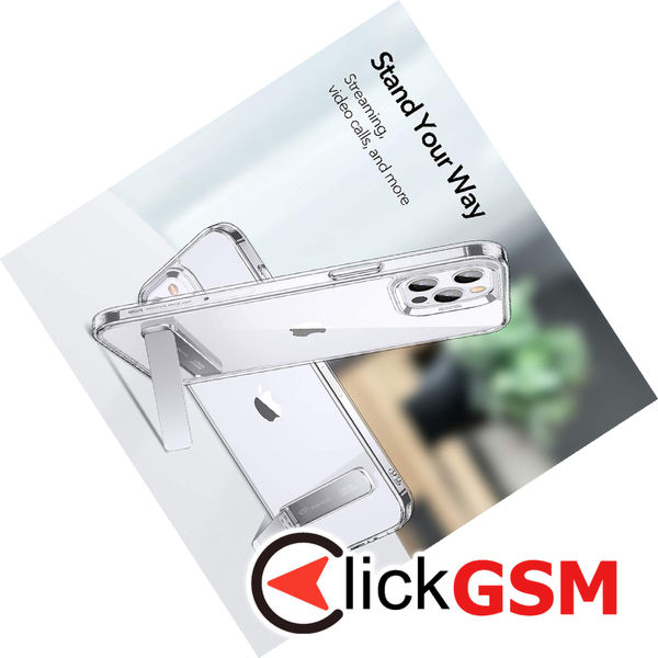 ESR - Desk Holder Boost Kickstand - Adjustable Angle, Vertical and Horizontal Stand, for Phones - Silver