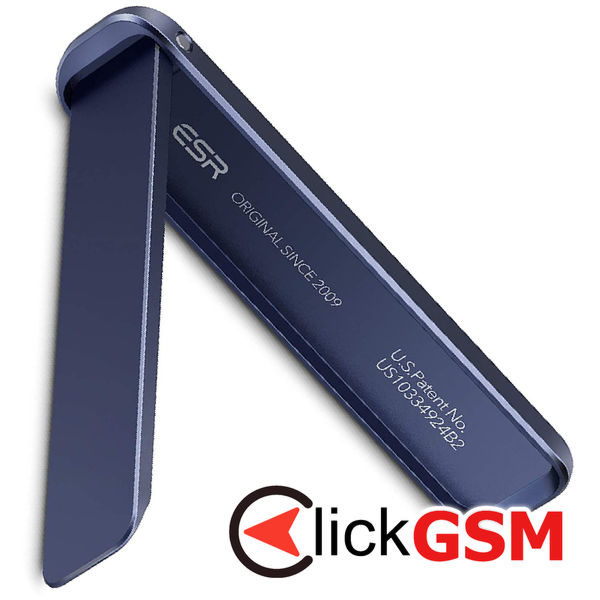 ESR - Desk Holder Boost Kickstand - Adjustable Angle, Vertical and Horizontal Stand, for Phones - Navy Blue