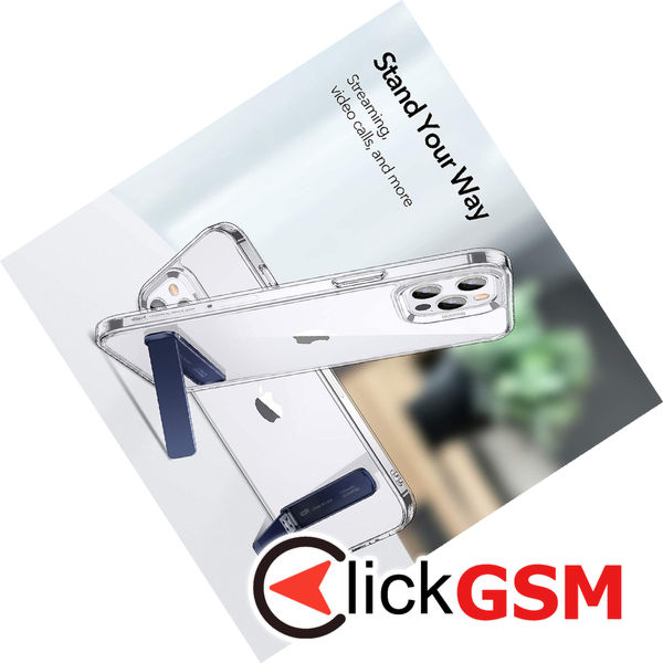 ESR - Desk Holder Boost Kickstand - Adjustable Angle, Vertical and Horizontal Stand, for Phones - Navy Blue