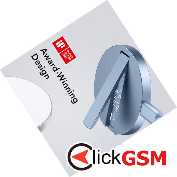 ESR - Wireless Charger HaloLock - MagSafe Compatible, with Kickstand - Sierra Blue