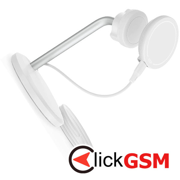 ESR - Wireless Charger HaloLock Shift - Stand with Removable Magnetic Pad, MagSafe Compatible - White