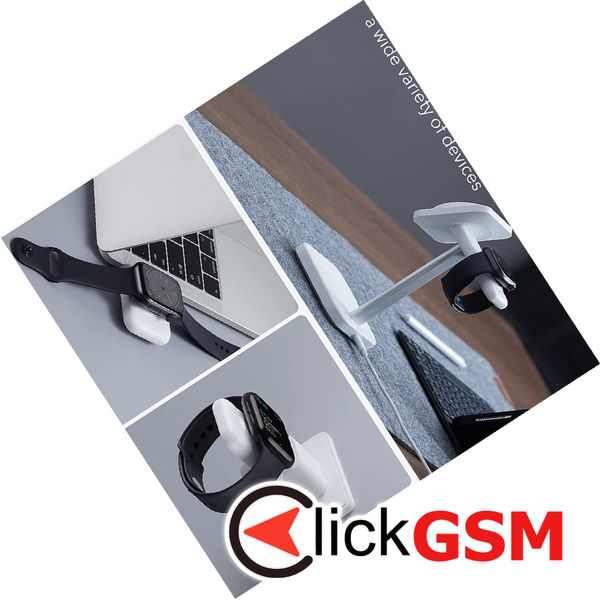 ESR - Portable Wireless Charger - for Apple Watch, AirPods Pro 2, Fast Charging - White