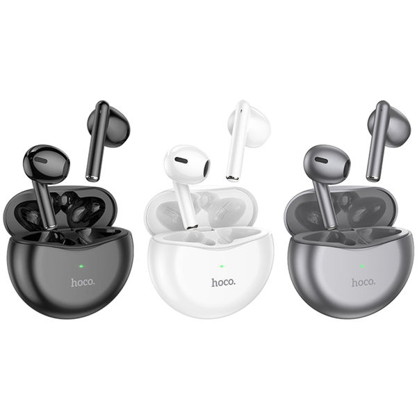 Hoco - Wireless Earbuds (EW14) - TWS with Bluetooth 5.3 - Metal Gray