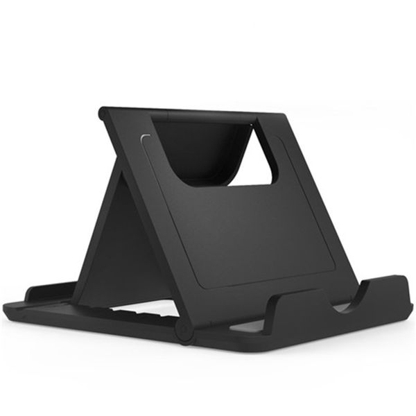 Techsuit - Desk Holder (HOLD002) - FoldStand for Phone and Tablet 10 - Black