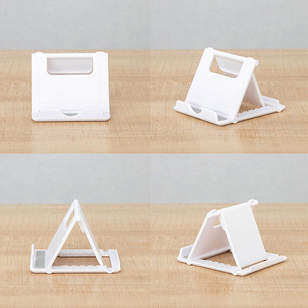 Techsuit - Desk Holder (HOLD002) - FoldStand for Phone and Tablet 10 - Black